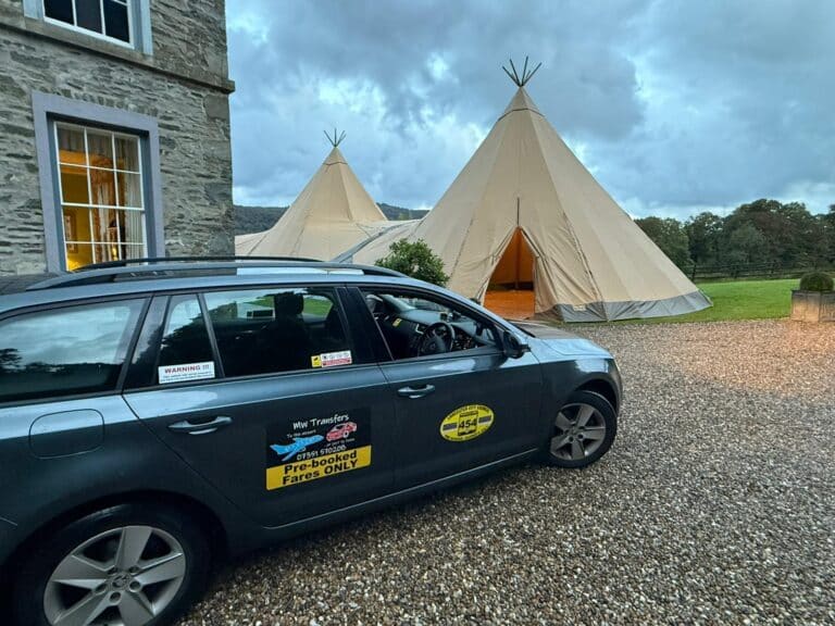 MW Transfers car at Silverholme Manor in the Lake District (1 of 7)
