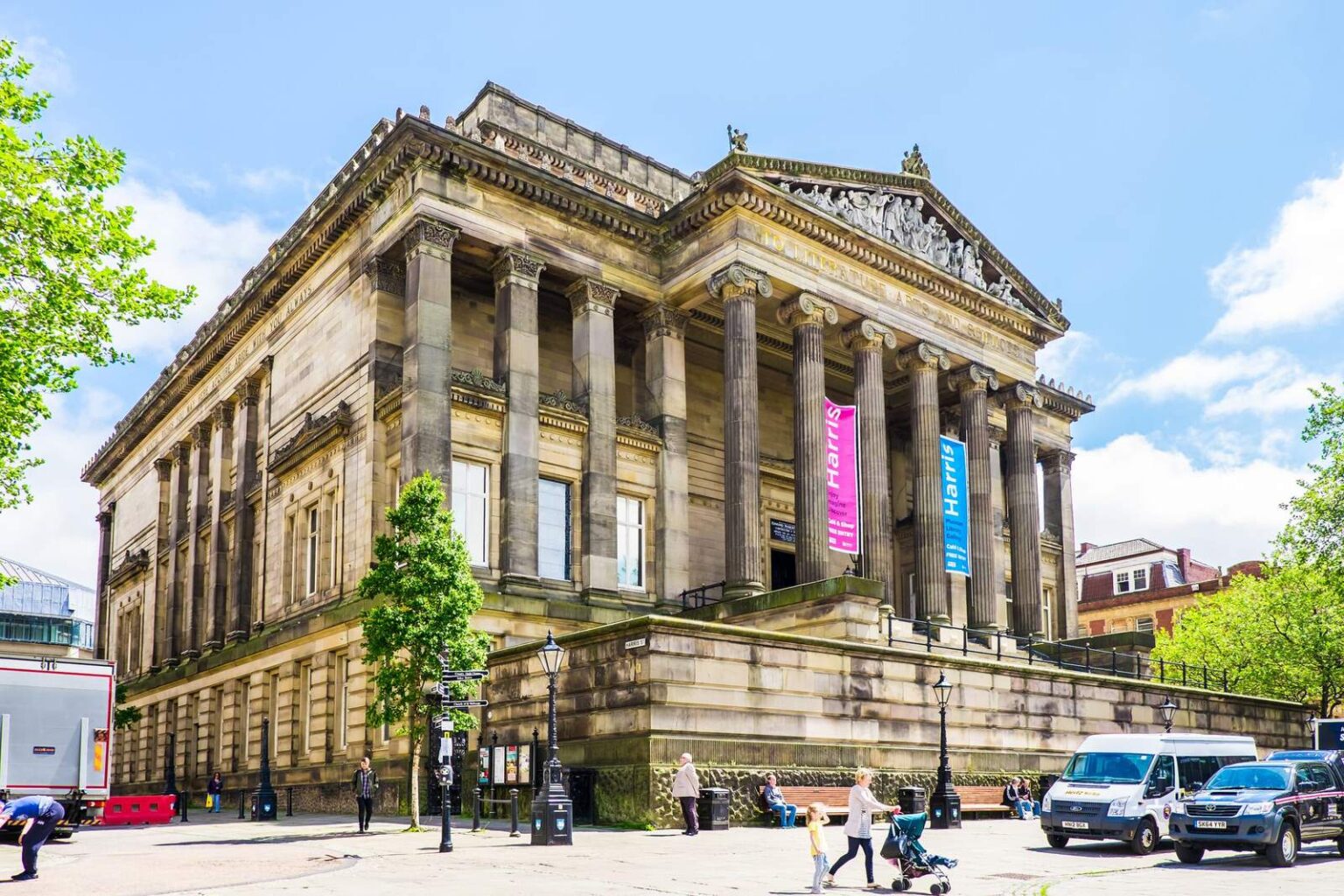 The Harris Museum in Preston city centre
